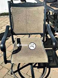 How To Replace Webbing On Patio Chairs