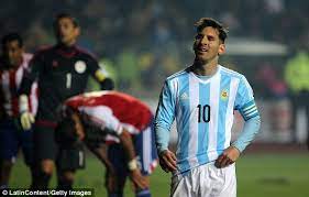 It may also be possible that argentina and columbia are great pals. Argentina 6 1 Paraguay Copa America 2015 Final Score Lionel Messi With Three Assists As Angel Di Maria Sergio Aguero And Gonzalo Higuain Confirm Their Place In The Final Daily Mail Online