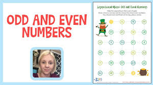 odd and even numbers learn numbers