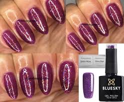 bluesky gel polish purple mauve nordic