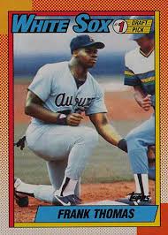 In the 1990 cmc aaa set for the calgary cannons minor league team, edgar's photo features mariners prospect tino martinez by mistake. Frank Thomas Rookie Card Guide And Other Key Early Cards