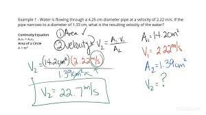 How To Calculate A Velocity Using The