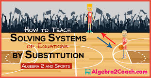 solving systems of equations by