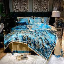 Gold Luxury Silk Bedding Set