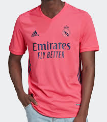 Polyester type of brand logo: Real Madrid 2020 21 Away Kit