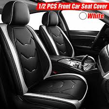 Blue Pu Leather Interior Car Seat Cover