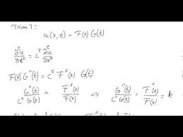 Solution Of 1 Dimensional Wave Equation