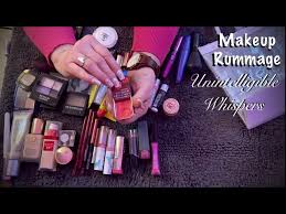 asmr request makeup rummage