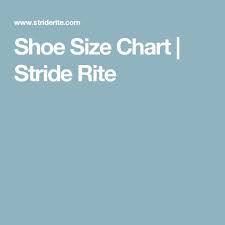 Shoe Size Chart Stride Rite Shoe Size Chart Kids Shoe