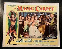 magic carpet 1951 original lobby card