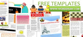Templates For Newsletters Free For Microsoft Word Rome