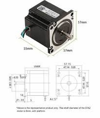 24 48 vdc nema 23 stepper motor at rs