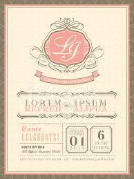 vine pastel wedding invitation card