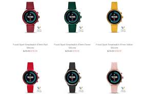 Get the best deals on fossil wristwatches. Fossil Sport Smartwatch Gets New Colors And A Massive Price Cut Phonearena