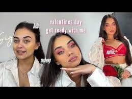 valentines day get ready with me hair