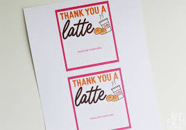 diy dunkin donuts thank you gift free