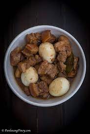 pork adobo in pineapple juice with