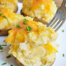 Easy Cheesy Twice Baked Potatoes Wonkywonderful gambar png