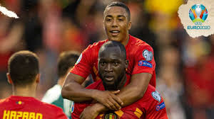 Born 13 may 1993) is a belgian professional footballer who plays as a striker for serie a club inter milan and the belgium. Euro 2020 Romelu Lukaku S Brace Helps Belgium Become First Team To Reach Finals Thrashes San Marino 9 0