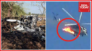 The incident is not related to the day's confrontation between india and pakistan. Aircraft Investigation Body To Probe Goregaon Helicopter Crash Youtube