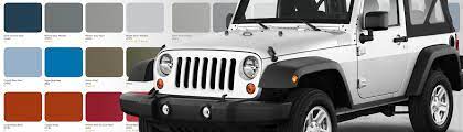 Jeep Wrangler Paint Codes Wrangler