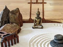 Handmade Zen Garden Set With Buddha