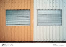 Corrugated Metal Wall As Background A