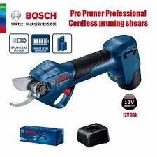 Blue Bosch Cordless Secateur Pro Pruner