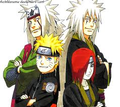 Naruto, Jiraiya and Nagato by fvckfdaname on DeviantArt | Anime, Naruto, Naruto  jiraiya