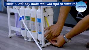 Hướng dẫn lắp đặt và sử dụng máy lọc nước âm tủ Robot - LocNuocUong -  YouTube