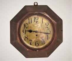 Large Antique Wall Clock By Adolf Loos
