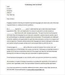 fundraising letter template 7 free