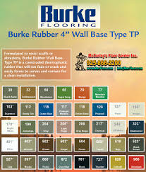 burke flooring rubber wall base