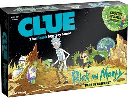 Джастин ройланд, крис парнелл, спенсер грэммер и др. Amazon Com Usaopoly Clue Rick And Morty Featuring Characters From The Adult Swim Tv Show Rick Morty Collectible Clue Board Game Perfect For Rick Morty Fans Toys Games