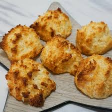 chewy coconut macaroons sweet tasty
