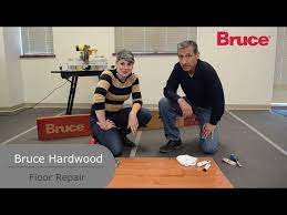 how to repair damage to hardwood floors