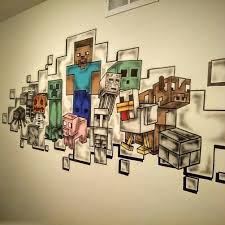 Minecraft Mural By Ranz Mural Wall