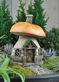 Mushroom Cottage Fairy Gardens Uk