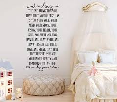 Wall Decor For Girls Darling Live Life