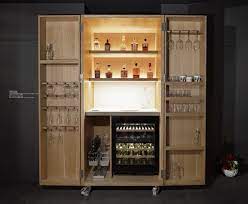 Mini fridge cabinet with drinks. Dsignedby S Drinks Cabinet Makes Wine Storage Cool With A Built In Fridge