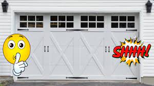 diy how to make your garage door quiet
