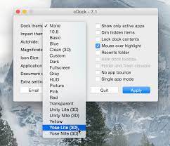 how to get a 3d dock on os x yosemite