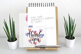 thank you card messages wording ideas