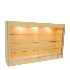 Wall Display Cases Maple Wall Case 48