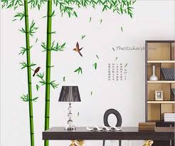Huge Combo Bamboo Tree Wall Stickers
