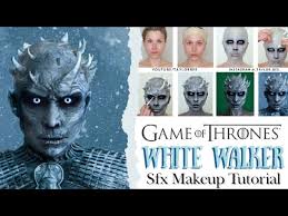 sfx makeup tutorial white walkers