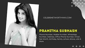 Pranitha did a lead role in hungama 2 hindi movie (2021). Pranitha Subhash Phone Number Whatsapp Number Contact Num Mobile