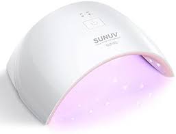Amazon Com Uv Led Nail Lamp Sunuv Gel Uv Light Nail Dryer For Gel Nail Polish 24w Curing Lamp With Sensor 2 Timer Sun9c Beauty