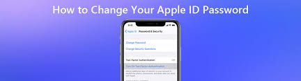 how to change your apple id pword 3