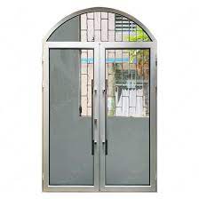 French Tempered Glass Entry Door